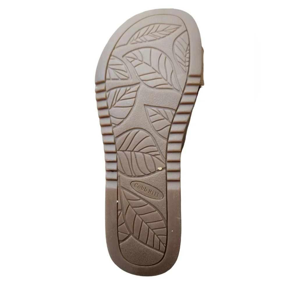 Cobb Hill Women's Sandals Adjustable Strap Comfort‎ Cork Footbed
